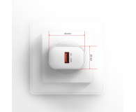 AXAGON ACU-QC18W QC 18W, 1x port USB-A, QC3.0/AFC/FCP/SMART Biała - 1485400 - zdjęcie 6